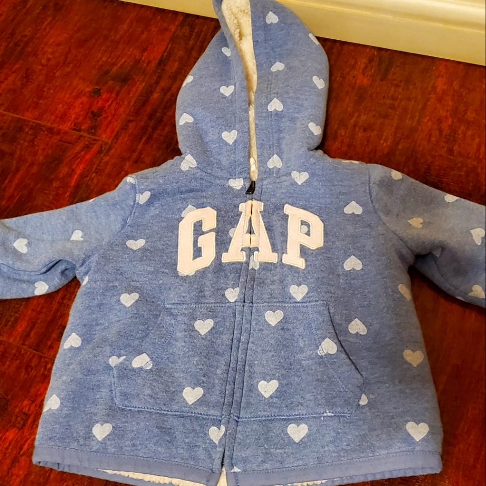 Baby Gap zip up sweatshirt